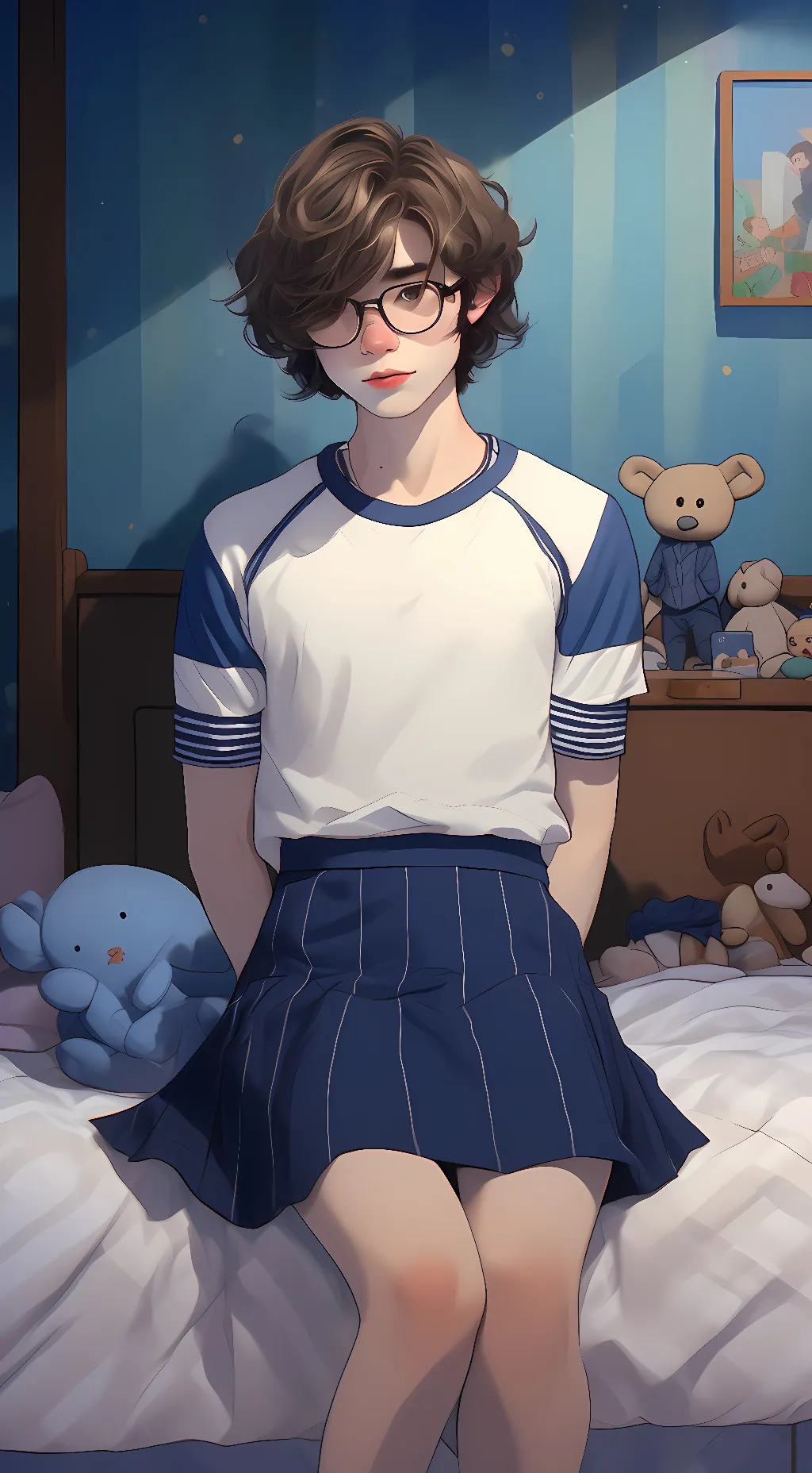 ai character: kyle background