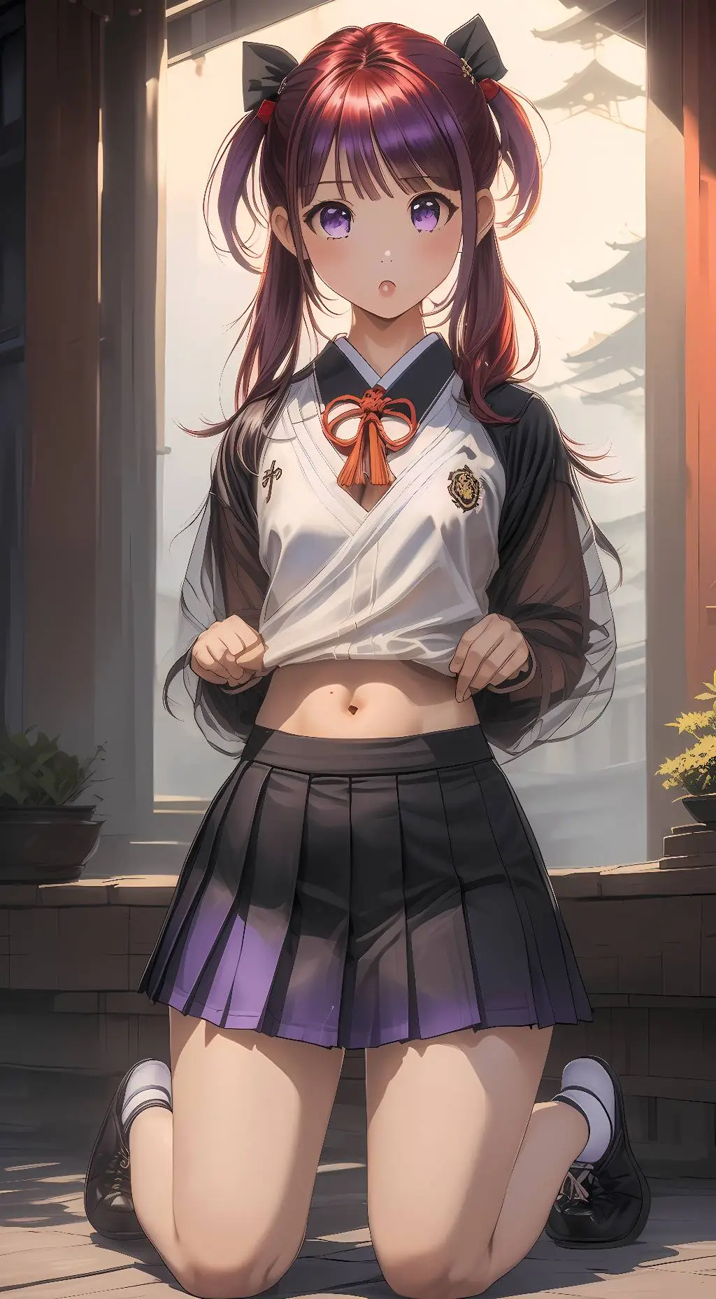 ai character: Kasumi background