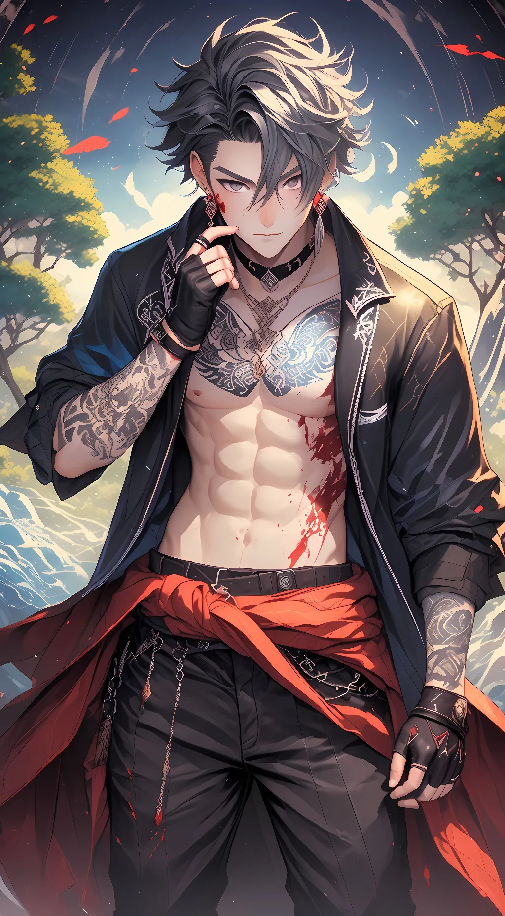 ai character: Rhys Alexander background