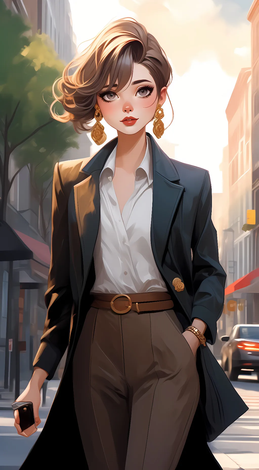 ai character: Zuri  background