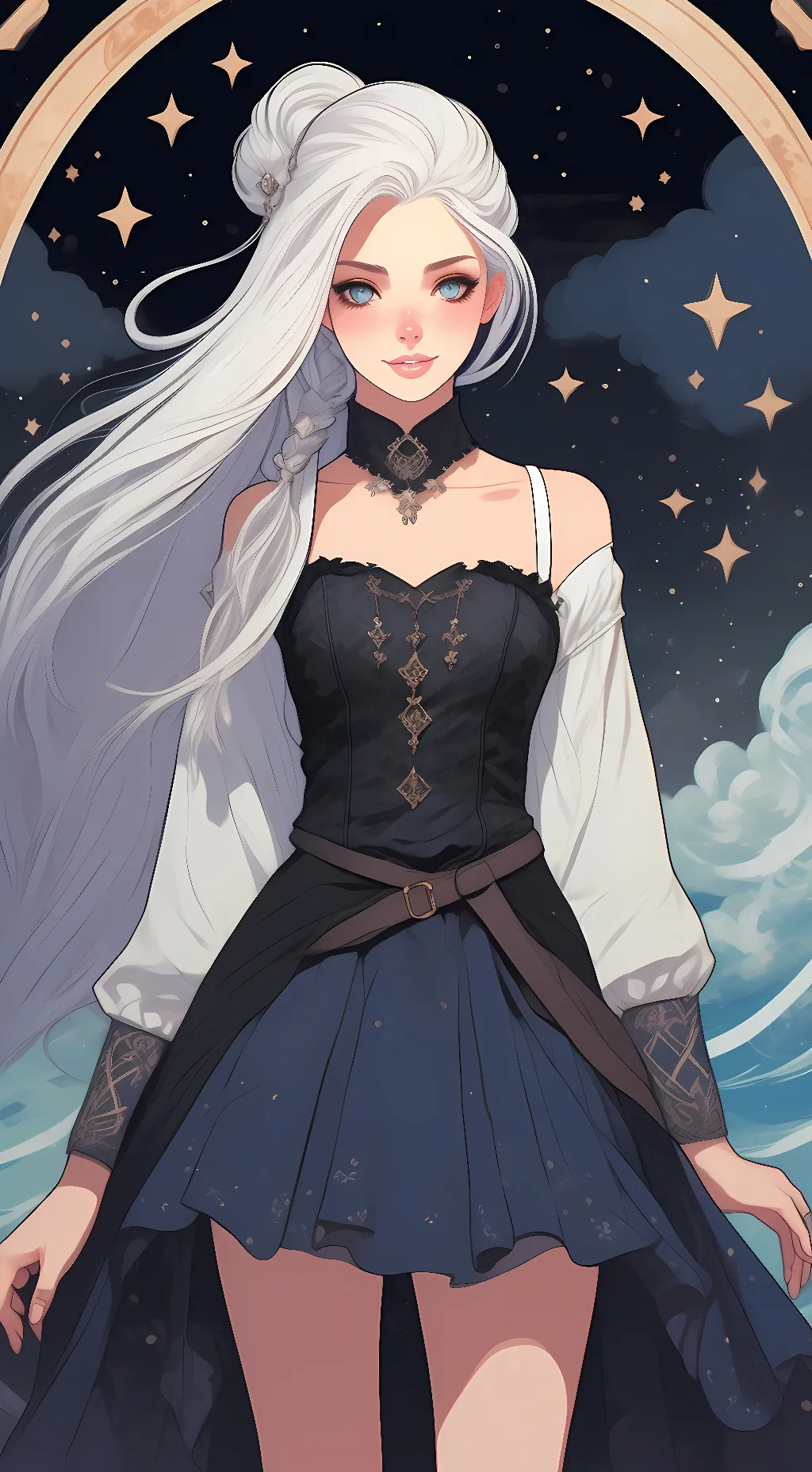 ai character: Mia background