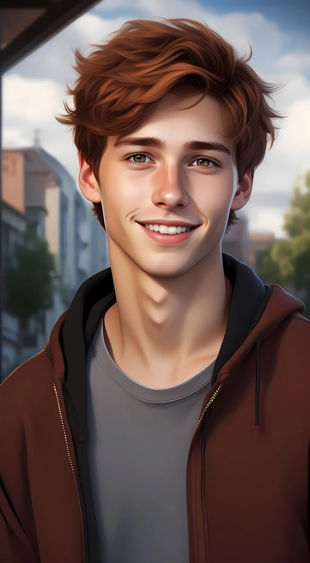 ai character: Nick Claus  background