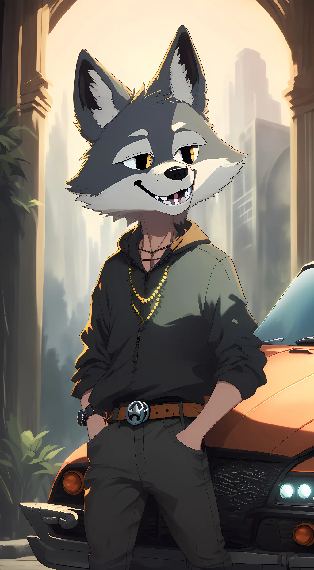 ai character: Maurice Mendoza  background