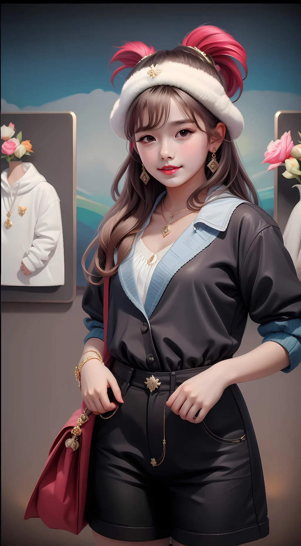 ai character: layna background