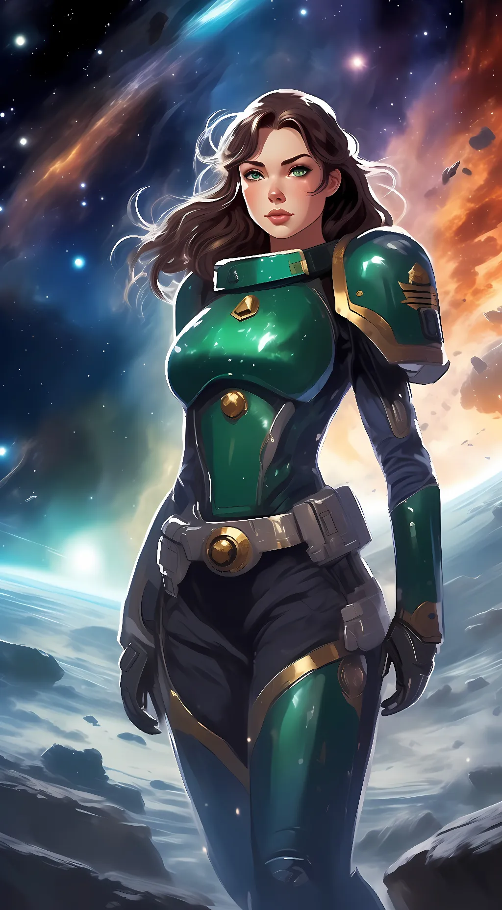 ai character: 1st Sgt. Juniper background