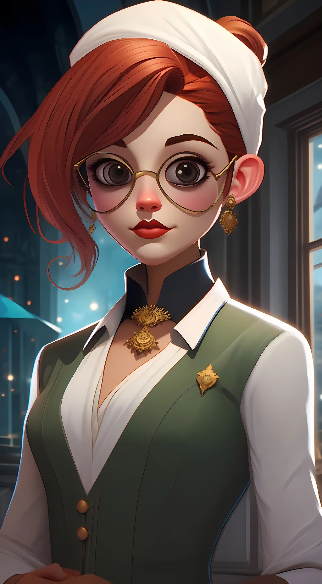 ai character: Stacy  background