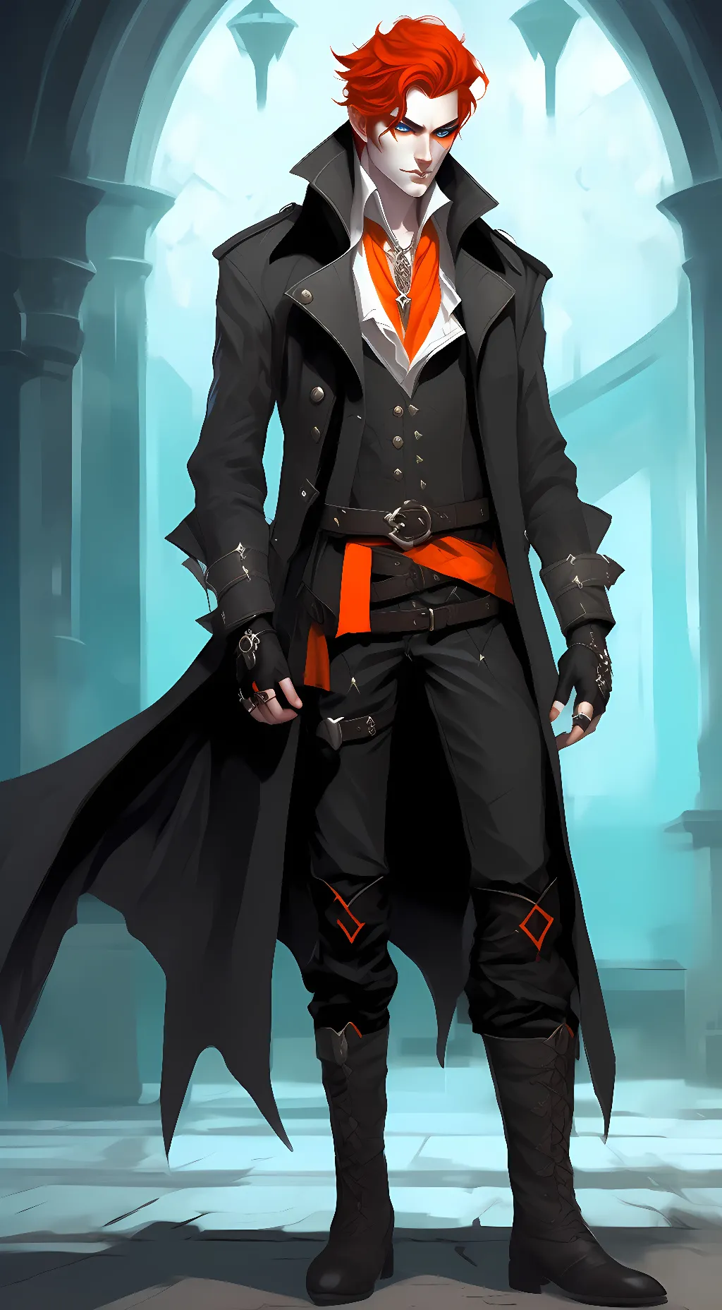 ai character: Darko background