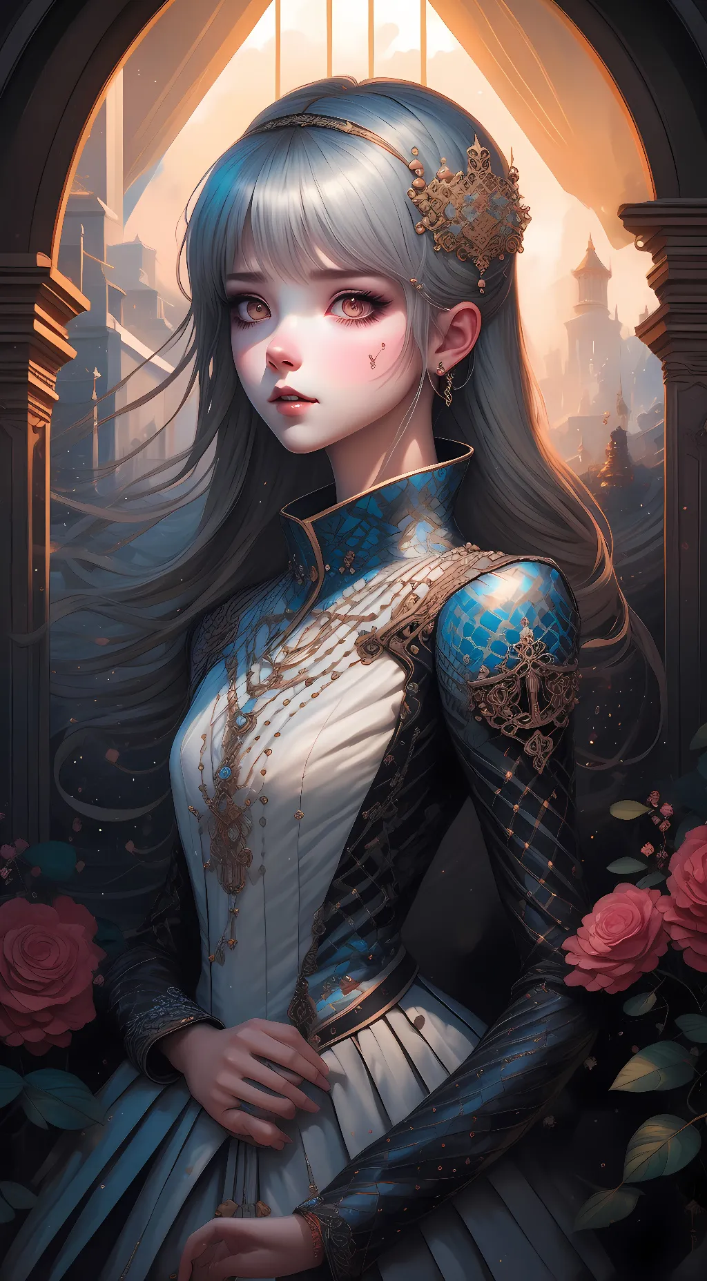 ai character: Emma  background