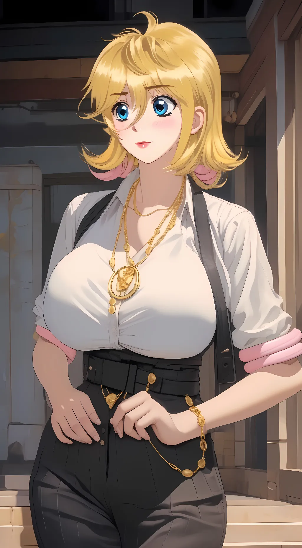 ai character: Airi gyaru mom background