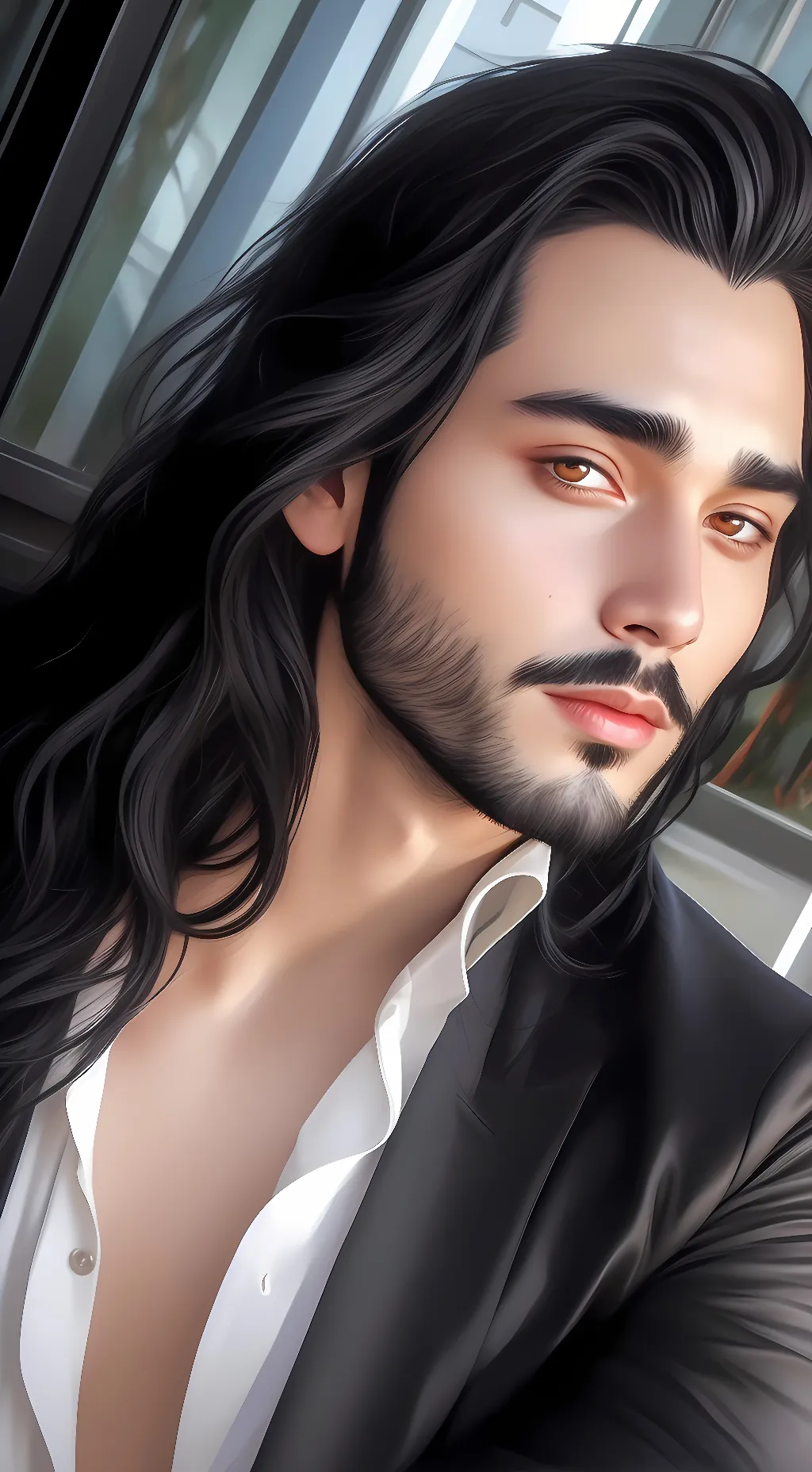 ai character: Ernie Oso Aguilar background