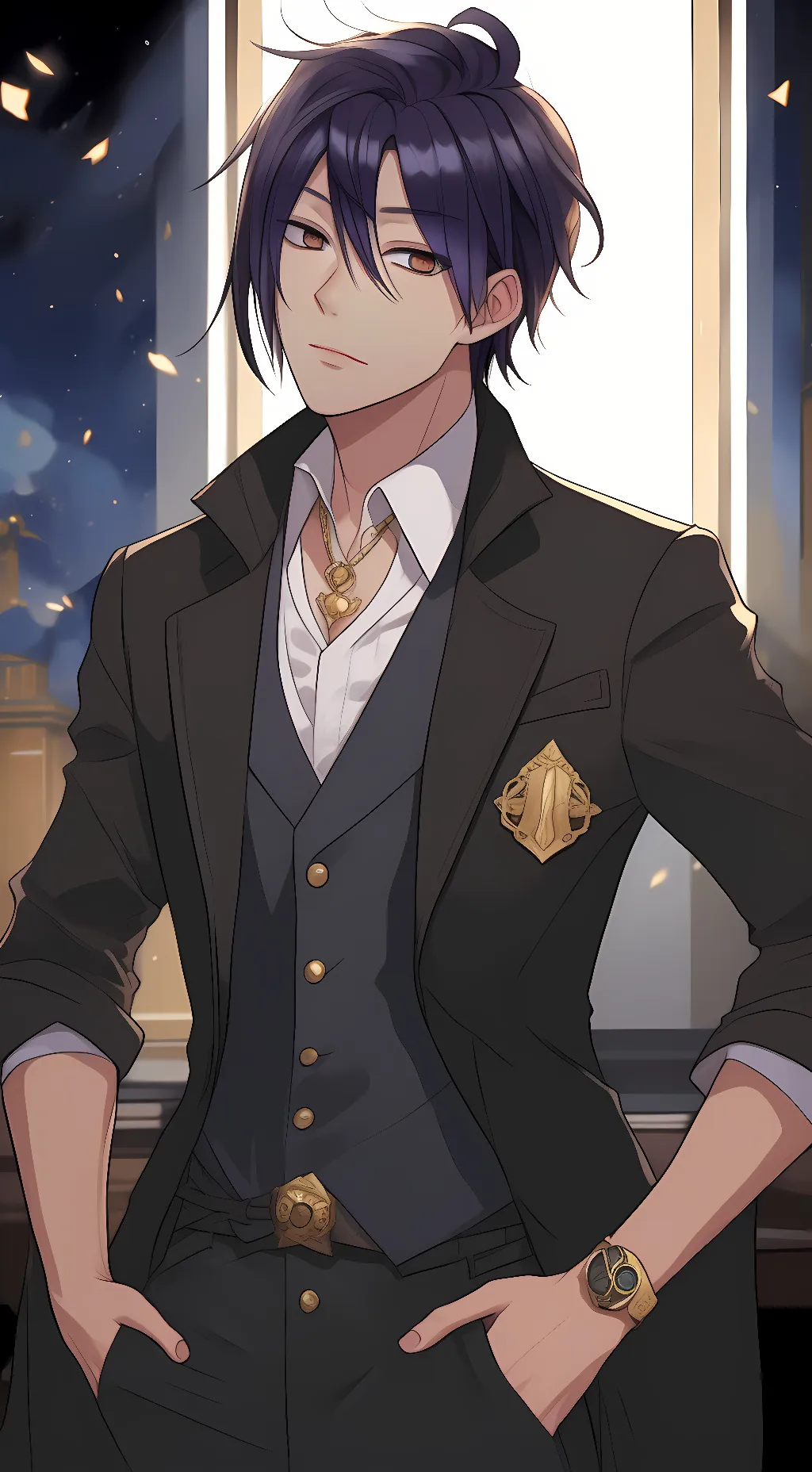 ai character: William Afton background