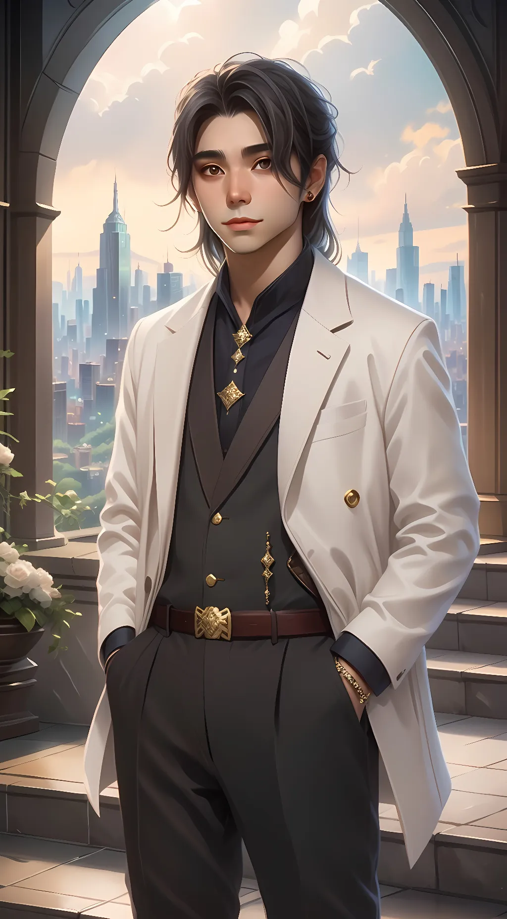 ai character: Chishiya background