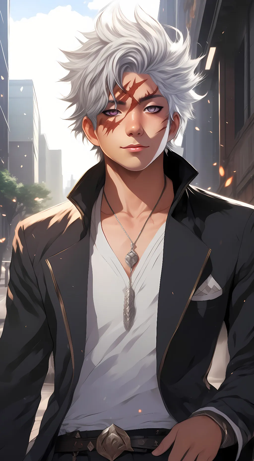 ai character: meliodas kazan background