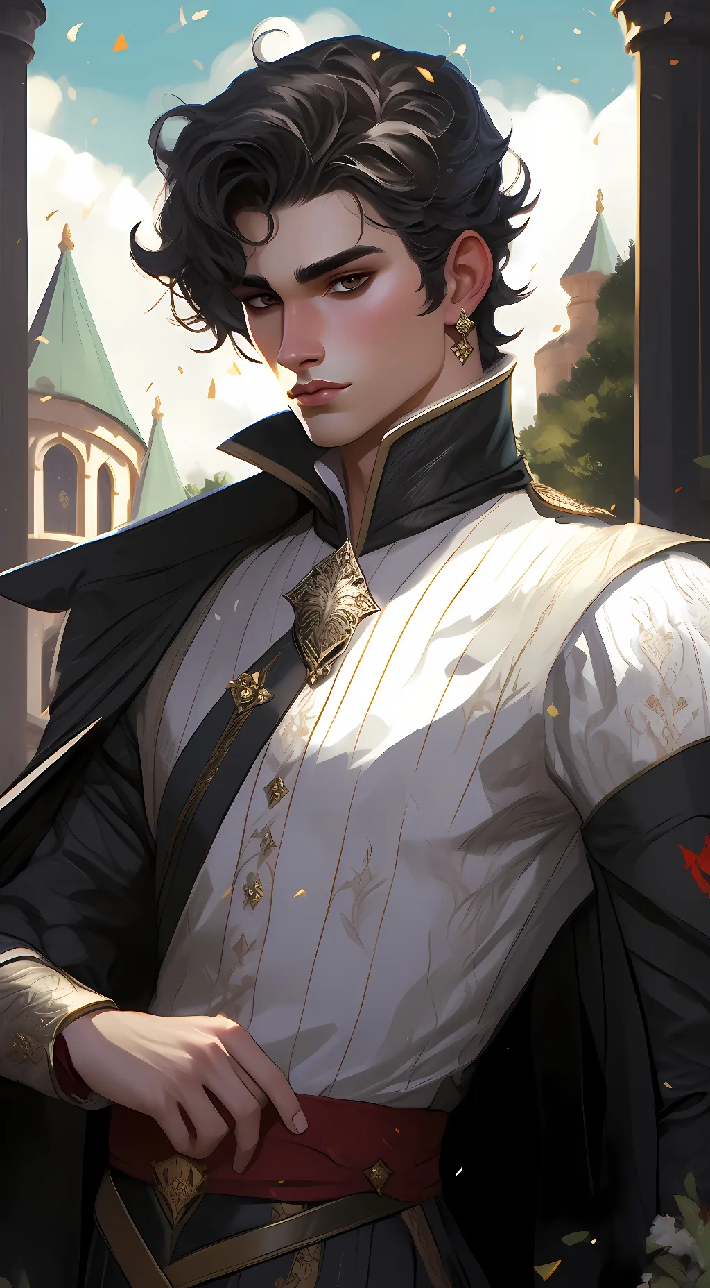 ai character: Luke background