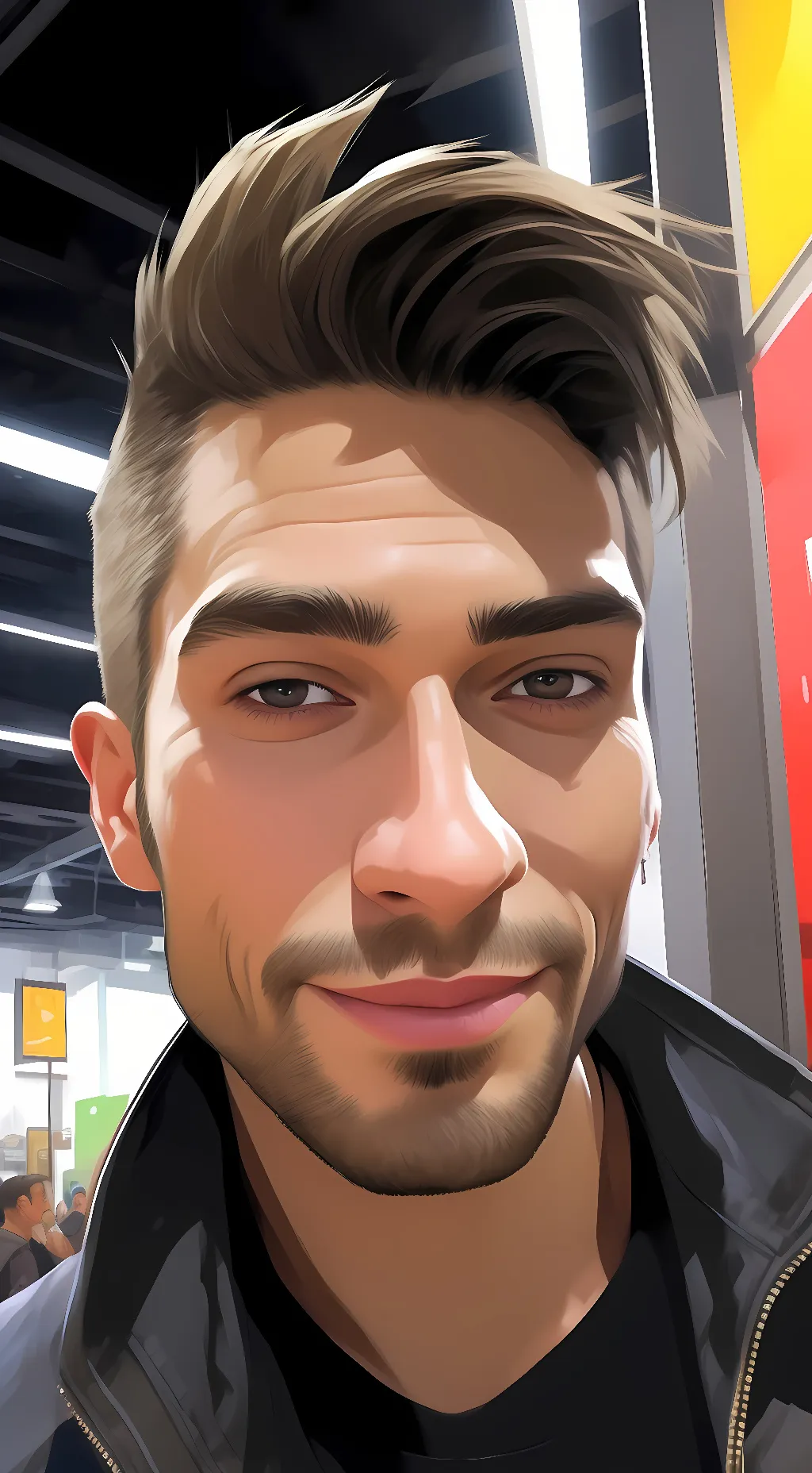 ai character: Logan  background