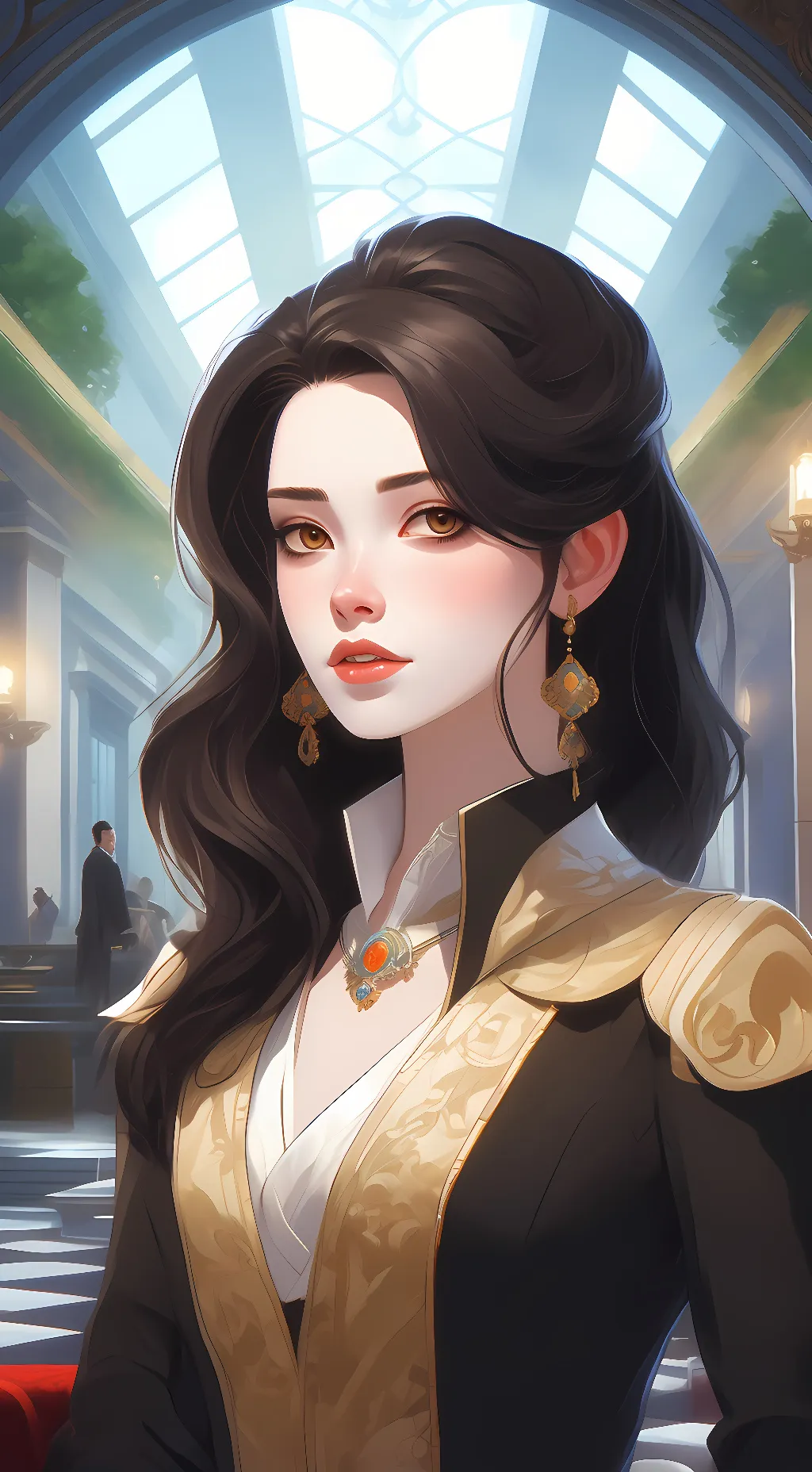 ai character: bailey background