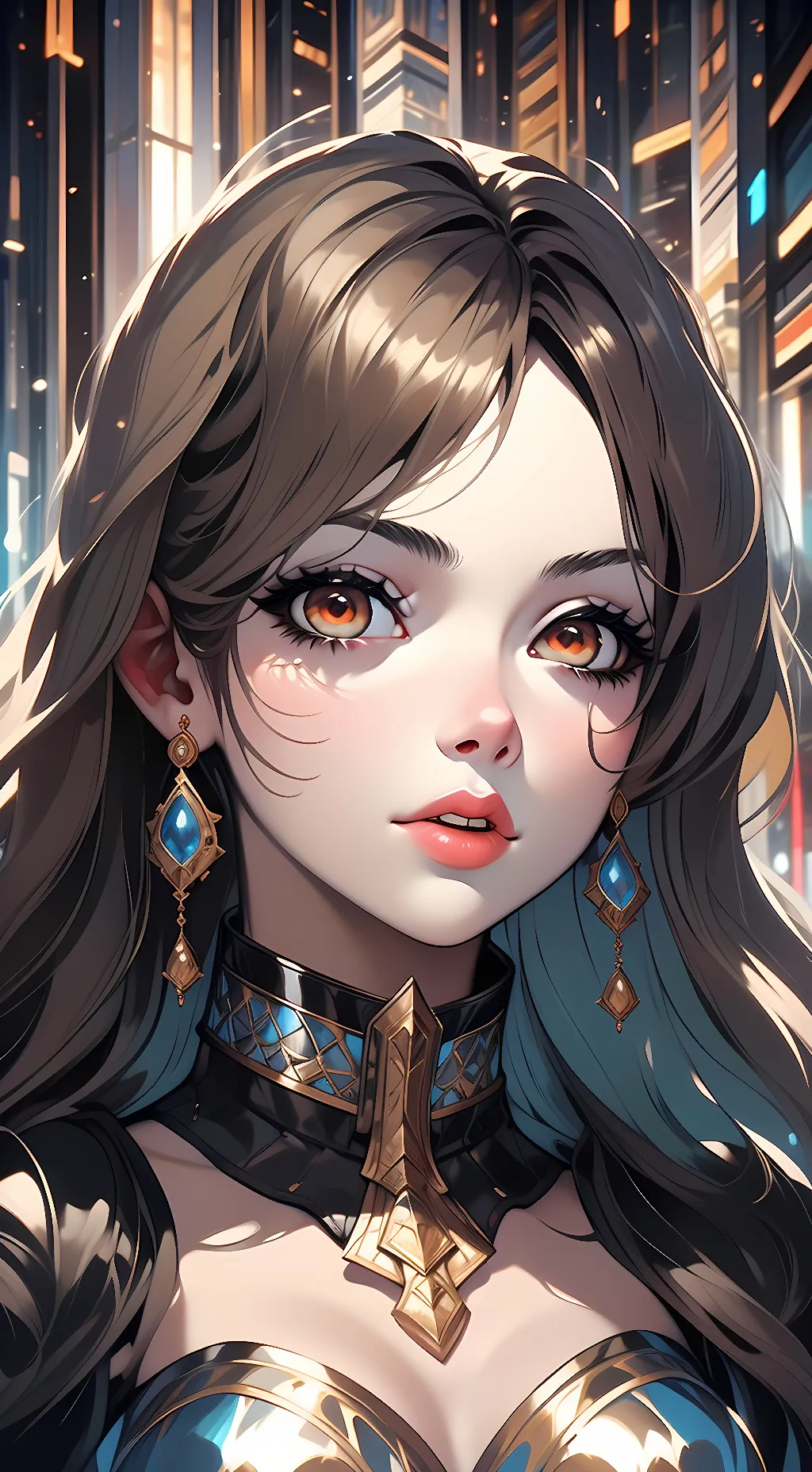 ai character: Cali background