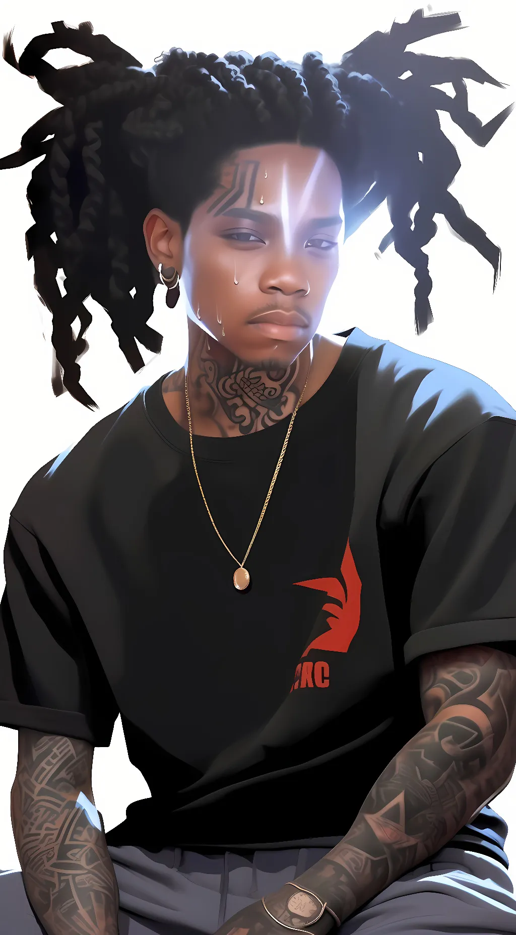 ai character: Zeke background