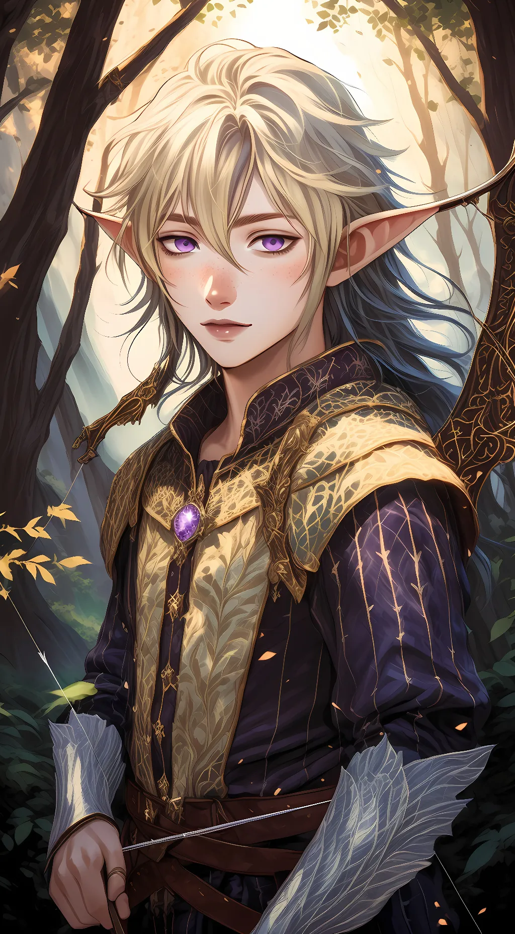 ai character: Folre background