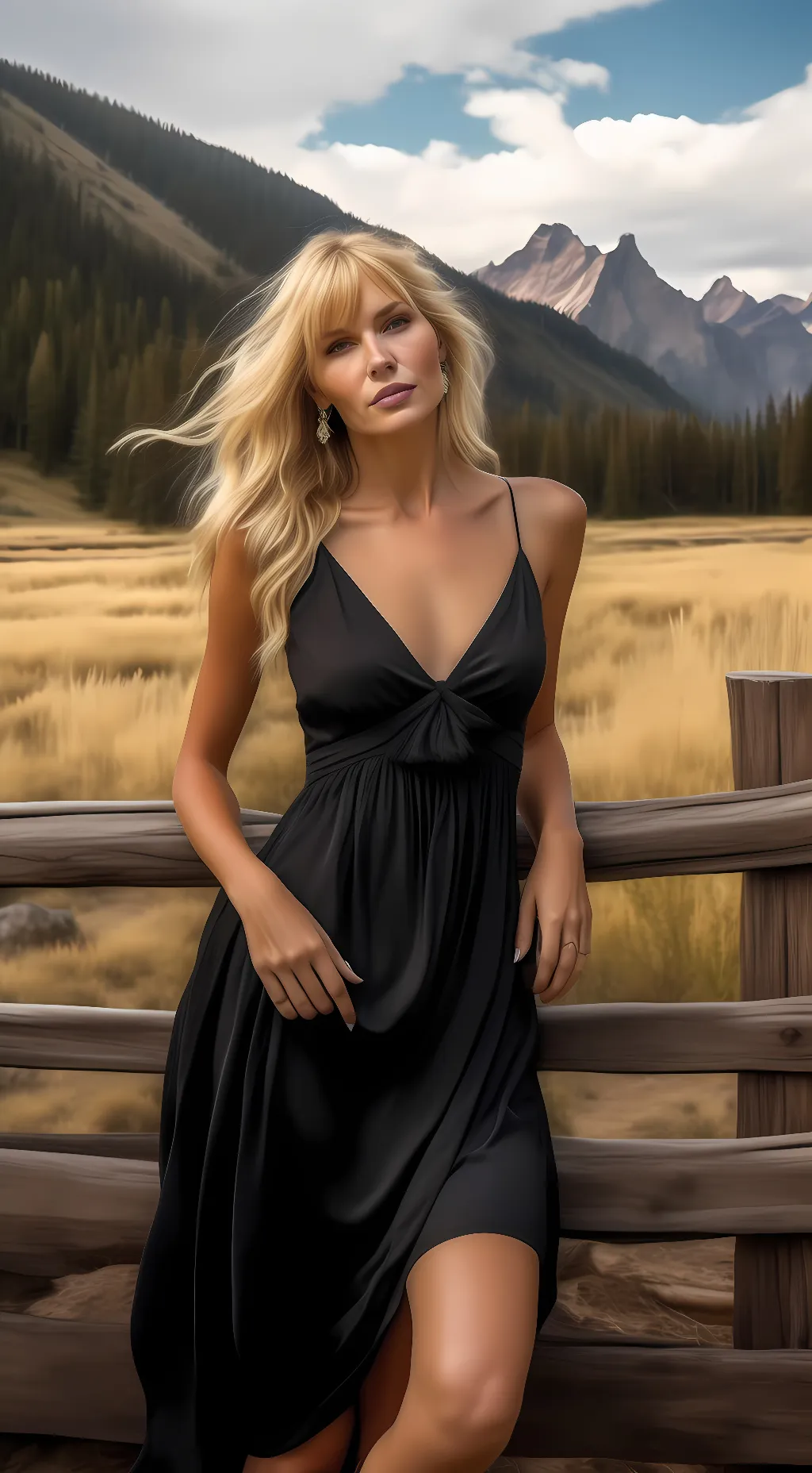 ai character: Beth Dutton  background