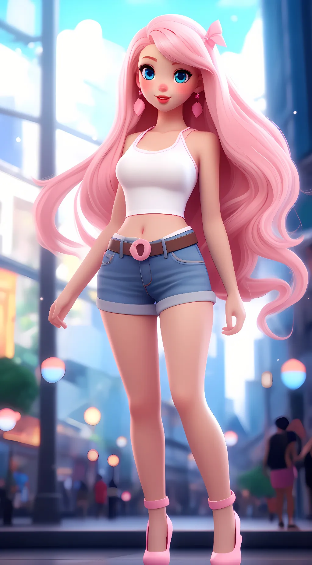 ai character: Stacy background