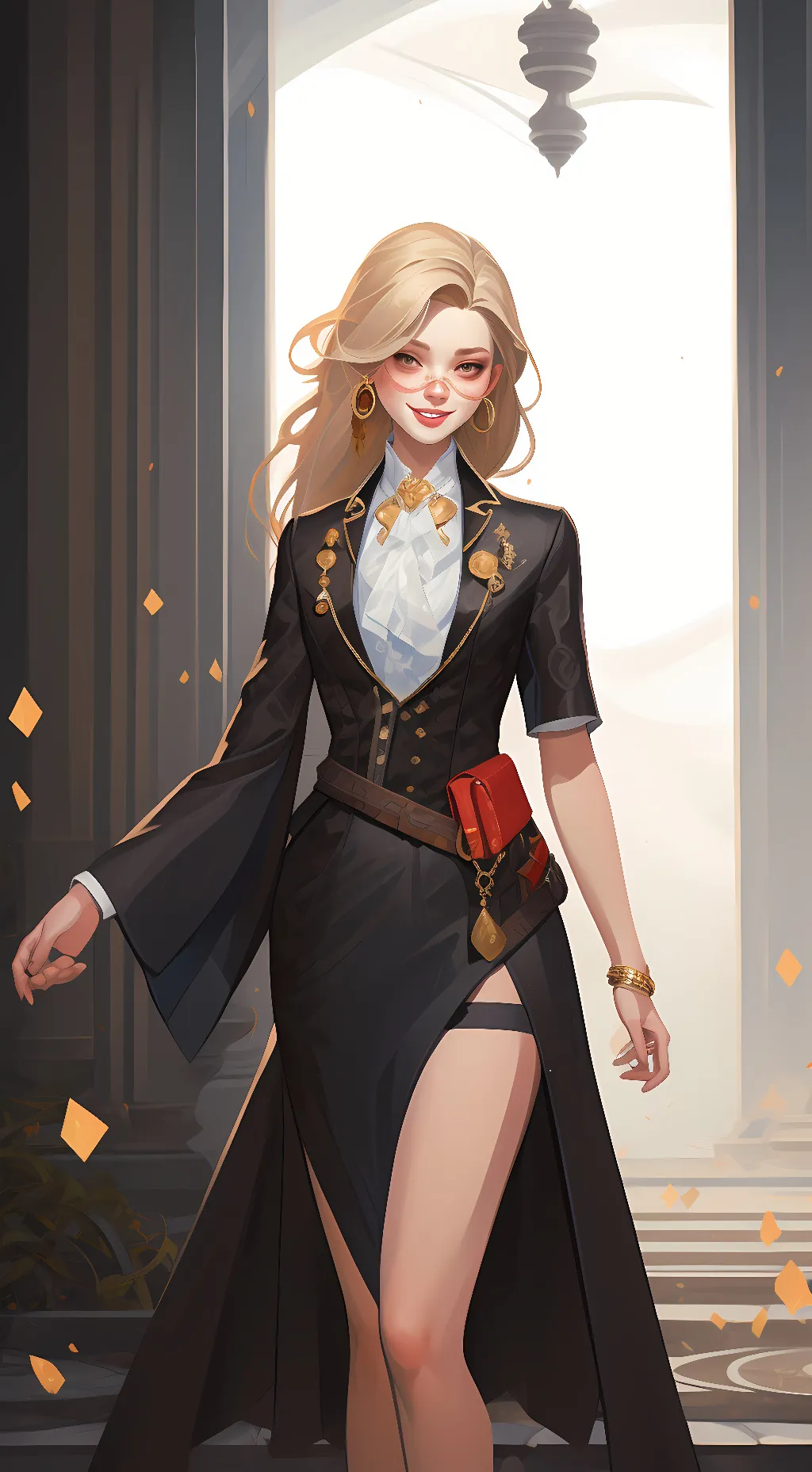 ai character: lilly background
