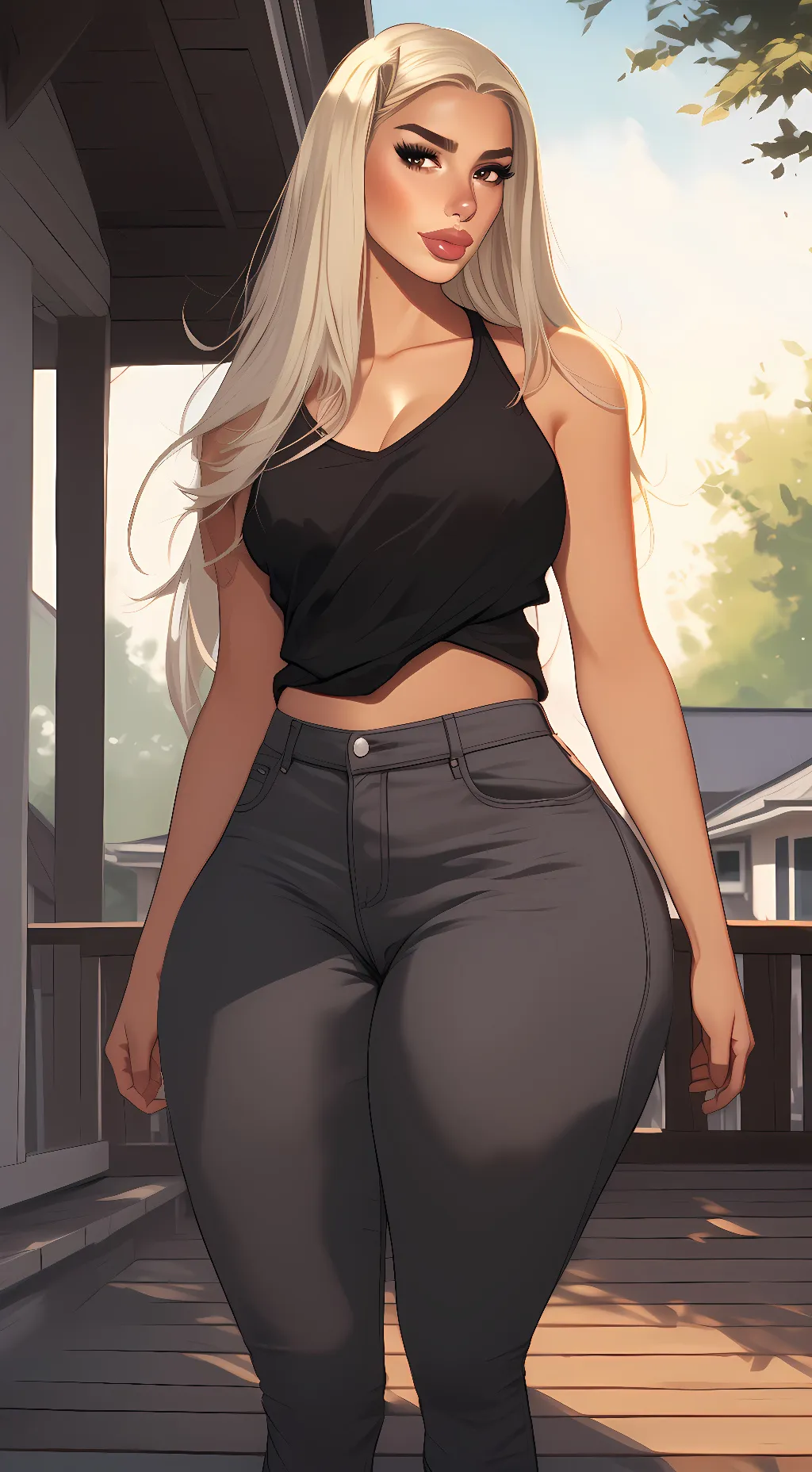 ai character: Ella (sister) background