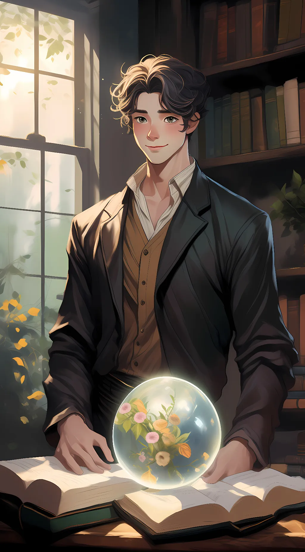 ai character: Alex background