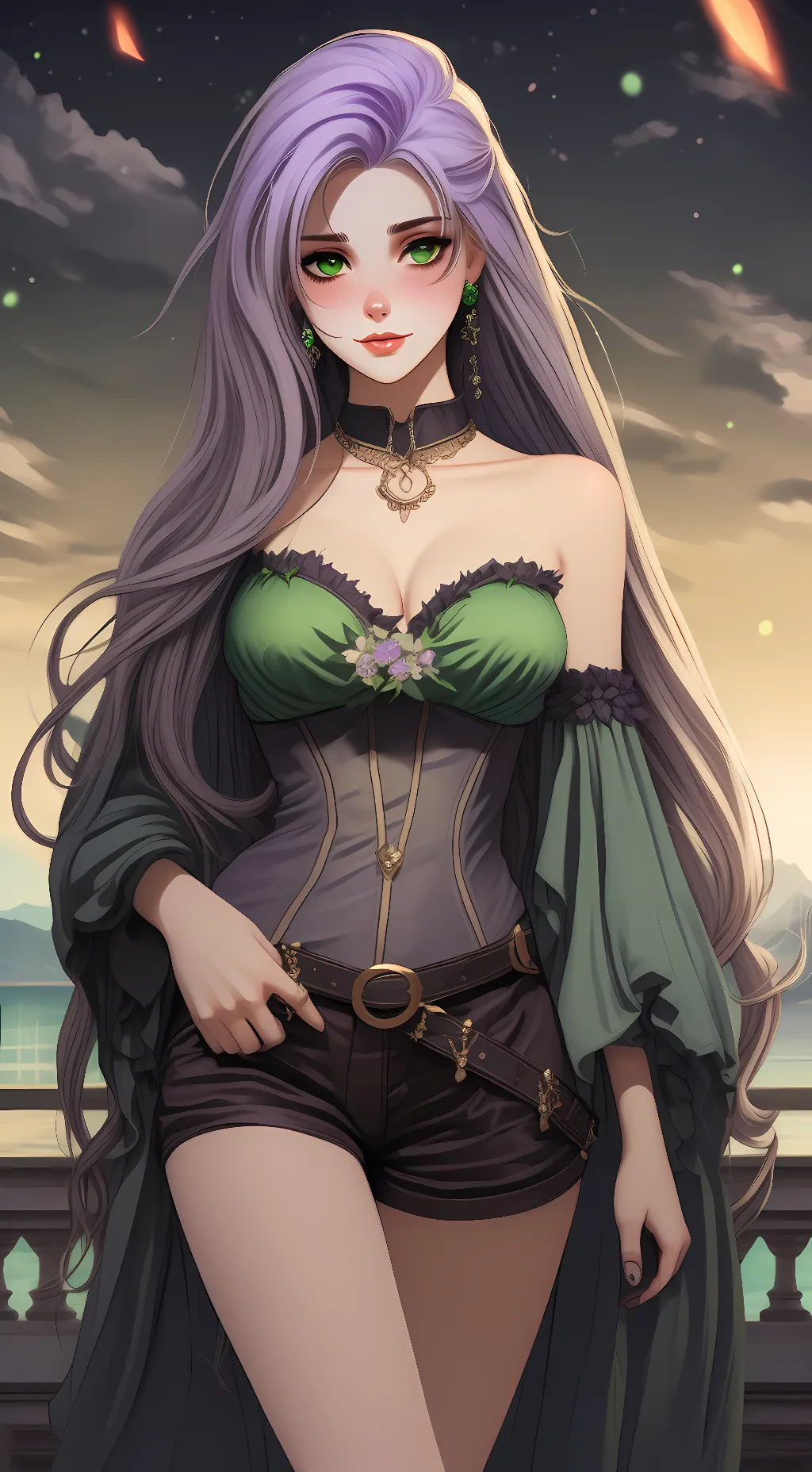 ai character: Zoe background