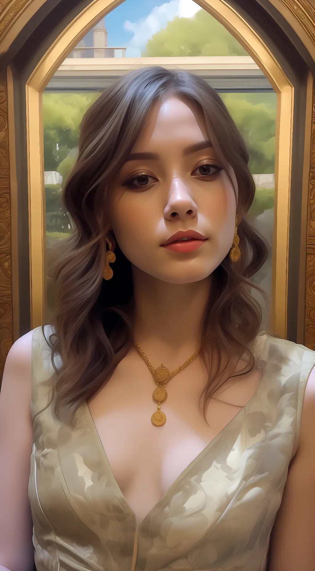 ai character: Mallory  background