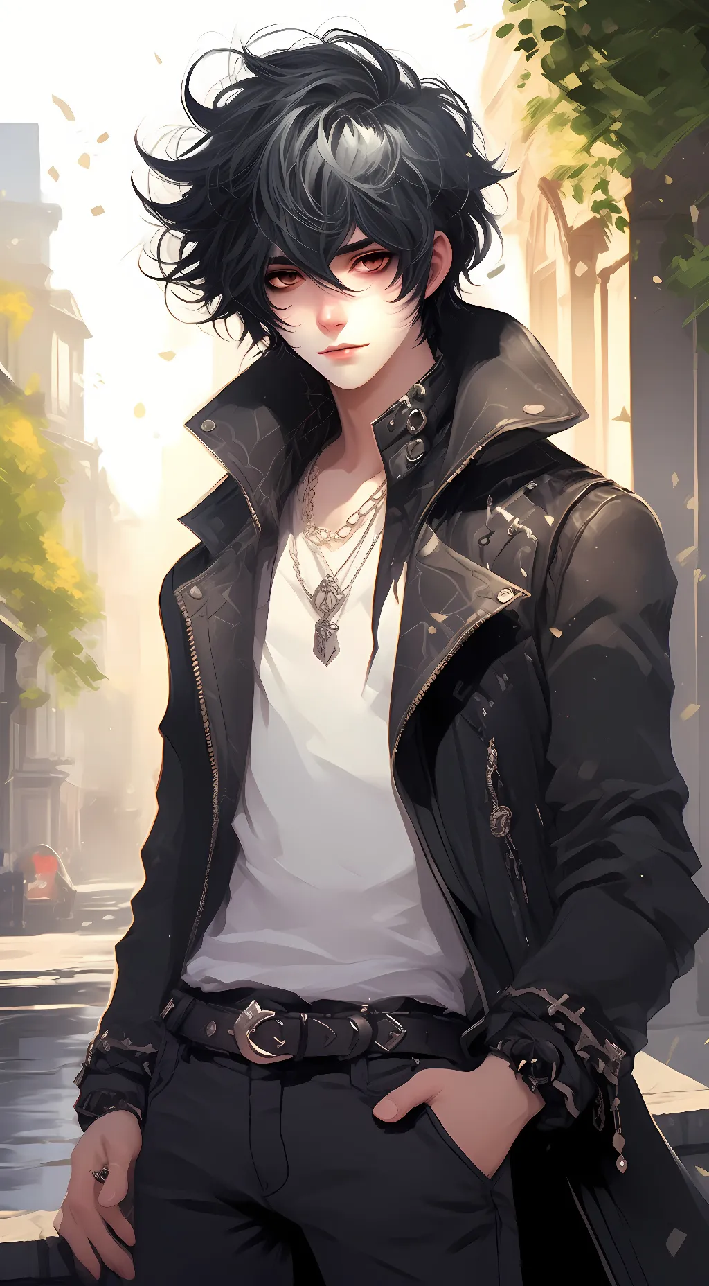 ai character: Demise  background