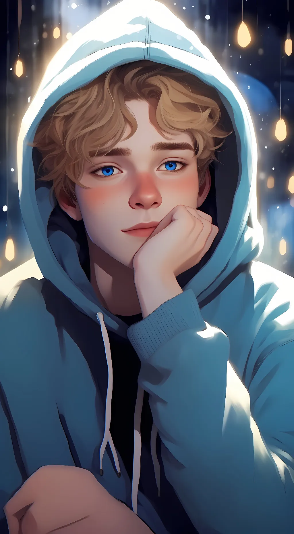 ai character: Olliver/Bear background