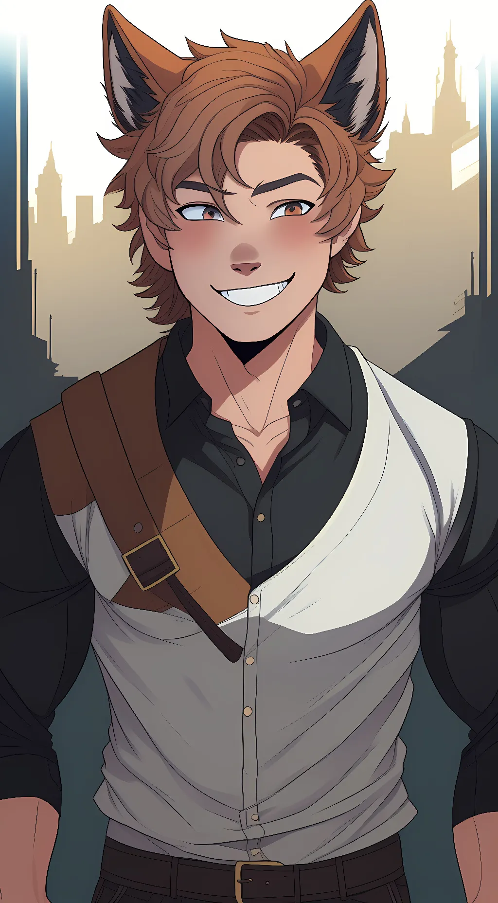 ai character: tarow background