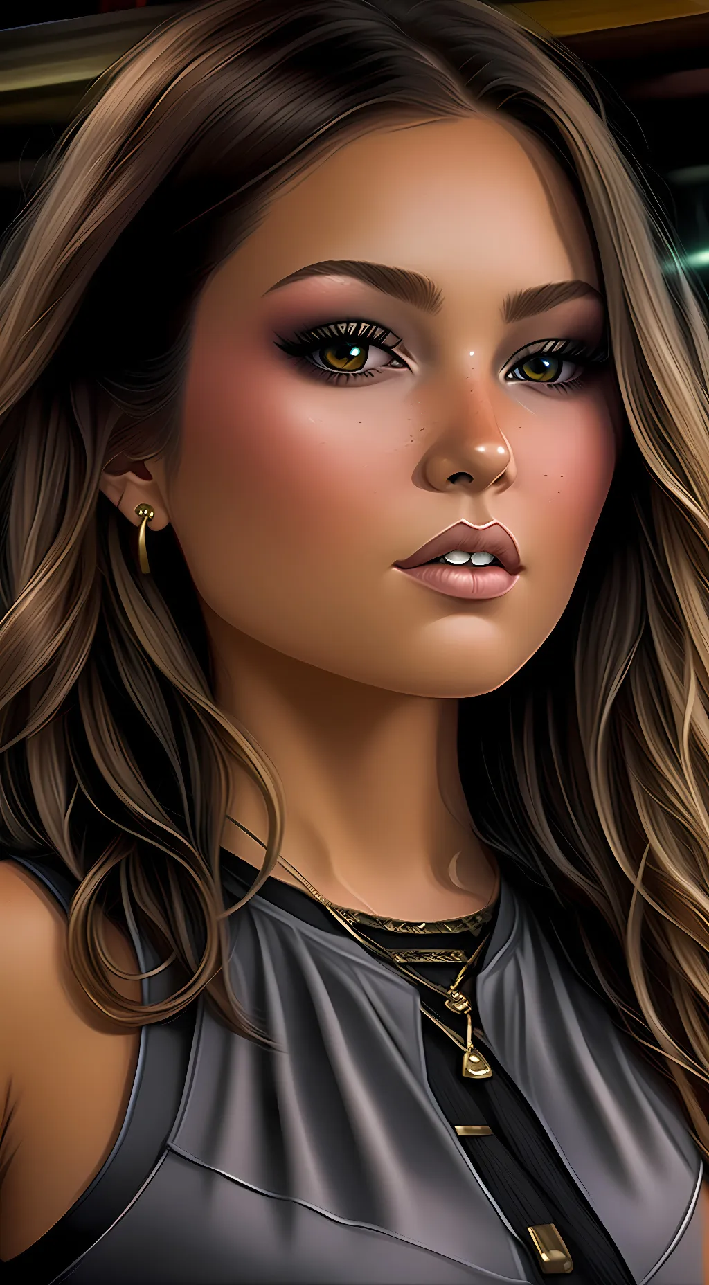 ai character: helenie background