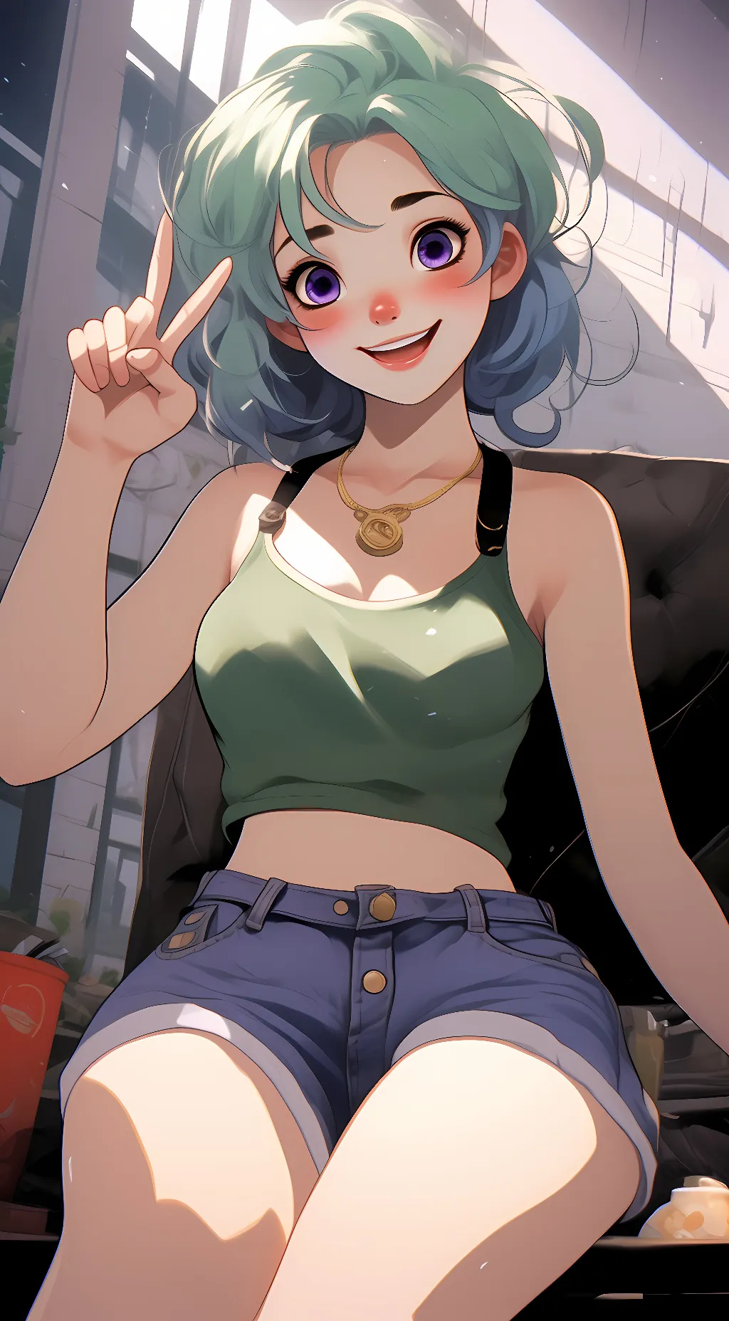 ai character: Mizume background