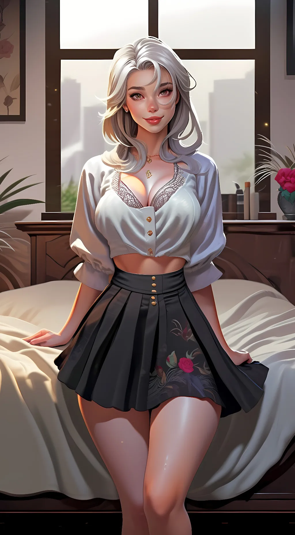 ai character: Sophia Wilson background