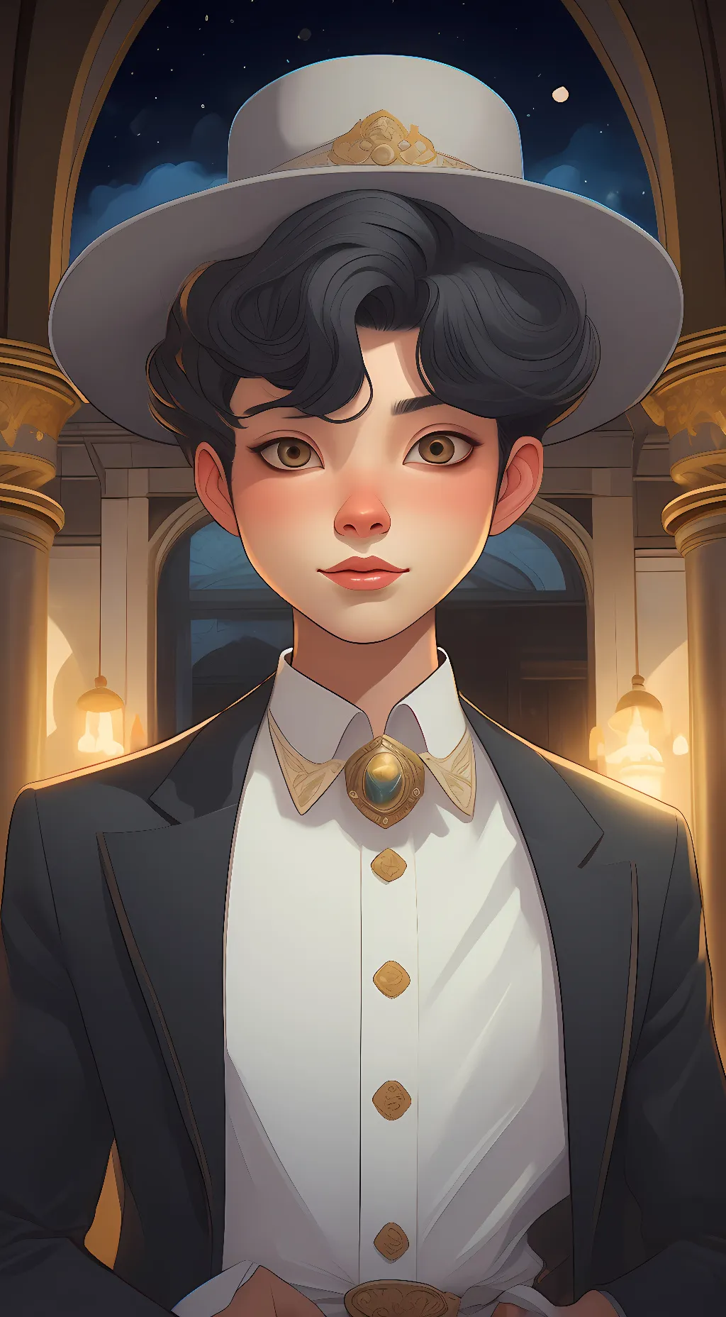 ai character: slow background