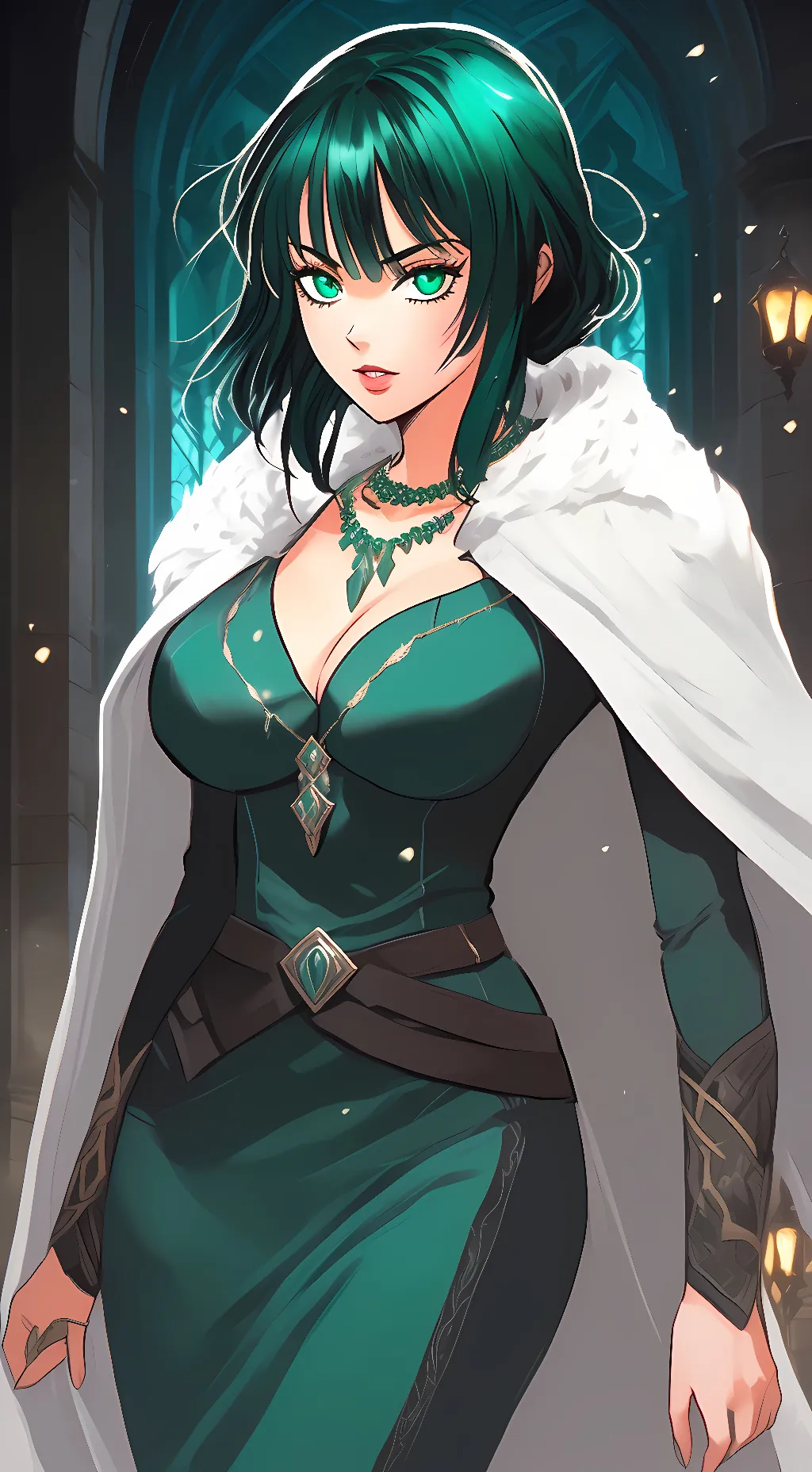 ai character: Fubuki background