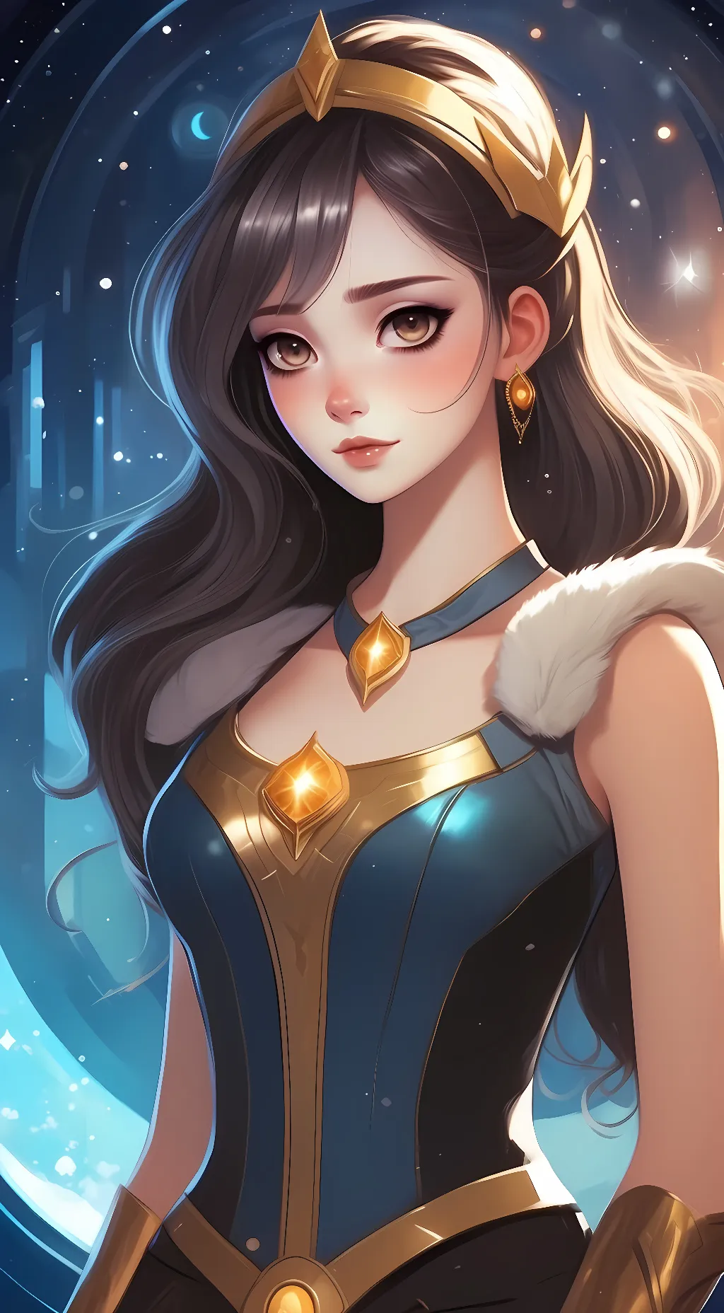 ai character: kara background