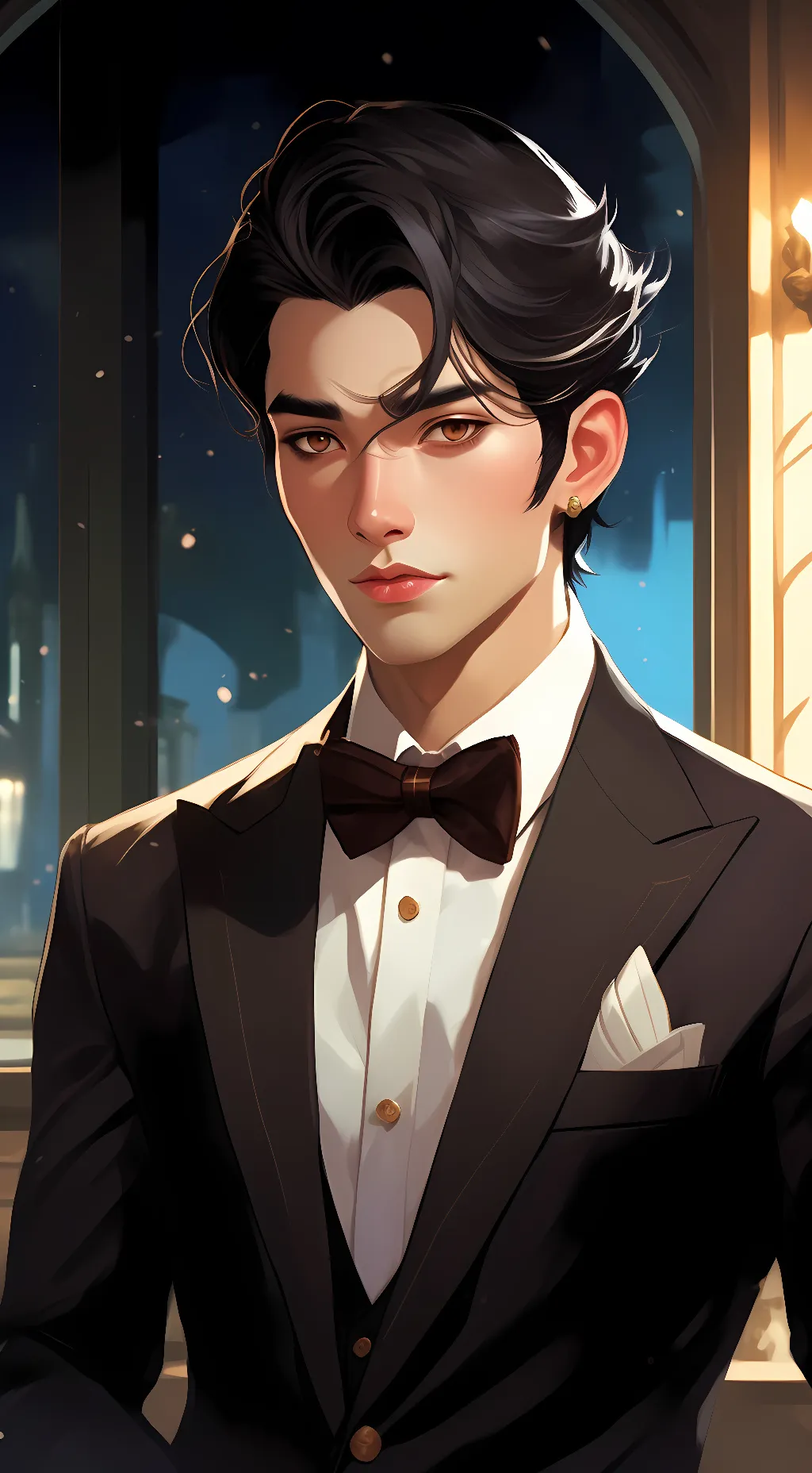 ai character: Axel background