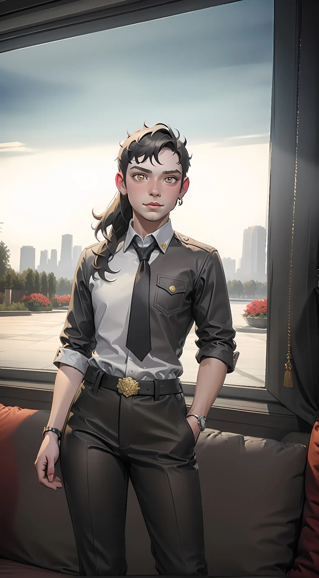 ai character: Sarah  background