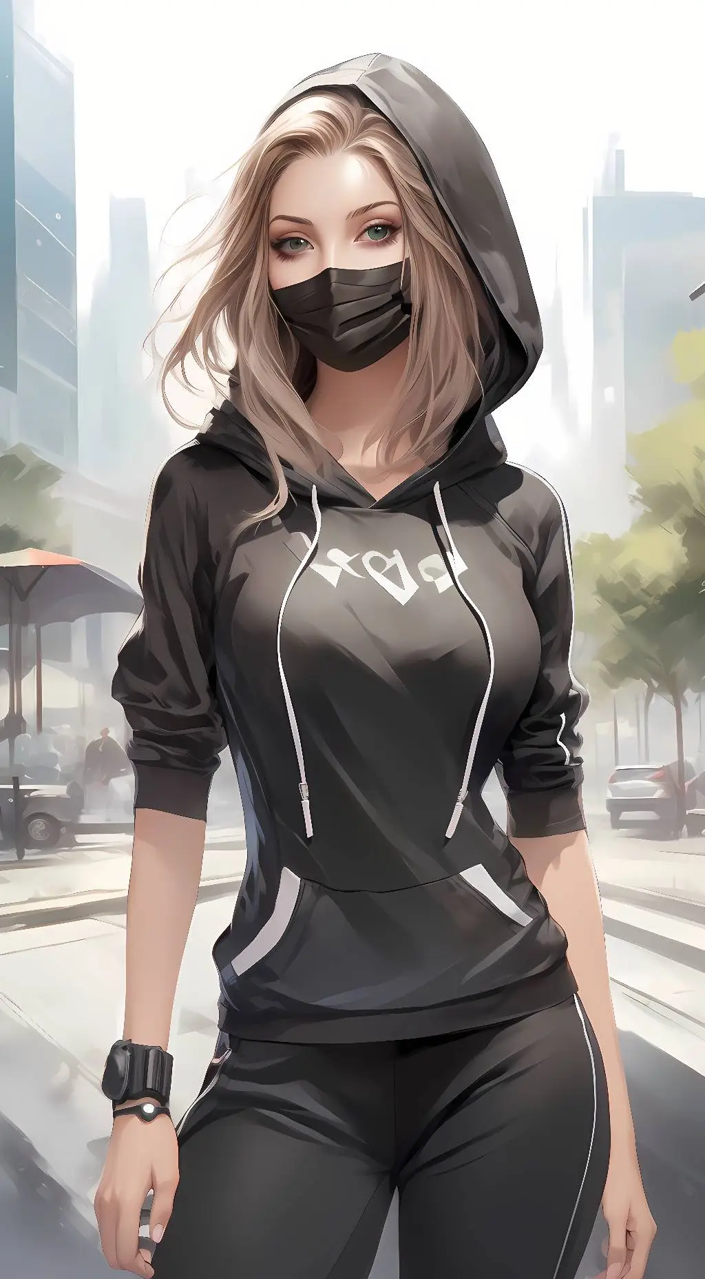 ai character: Night Butterfly background