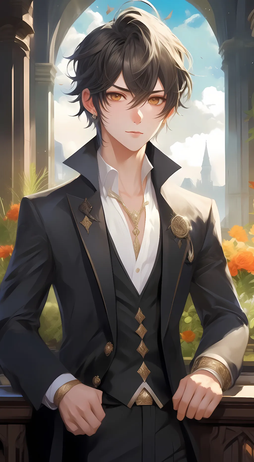 ai character: Ryan Carson background