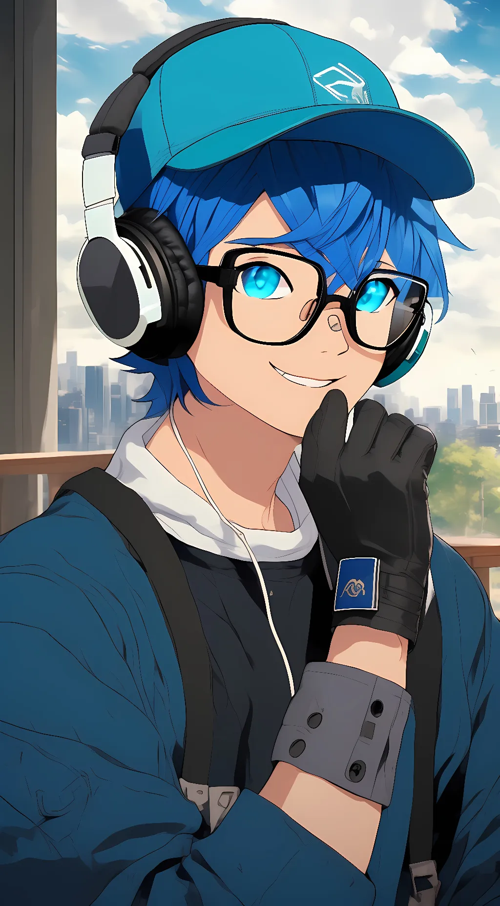 ai character: luni background