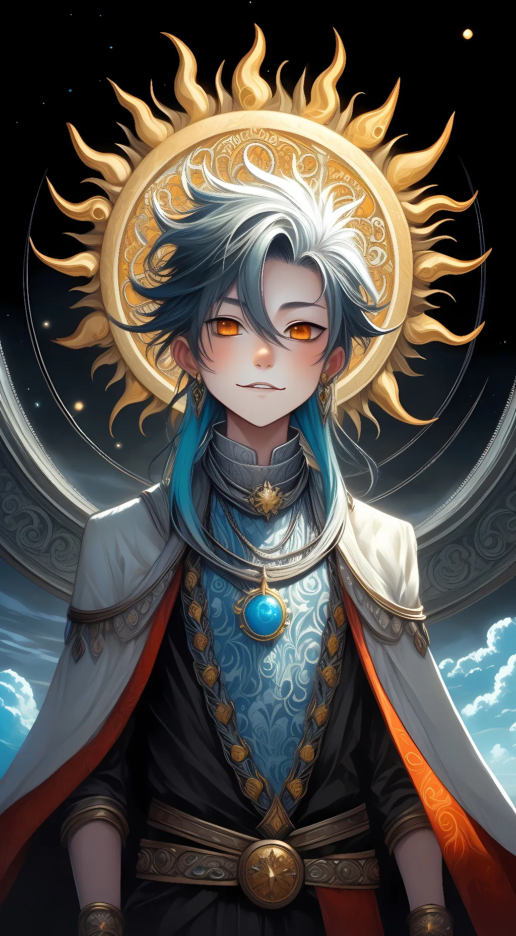 ai character: Sundrop background