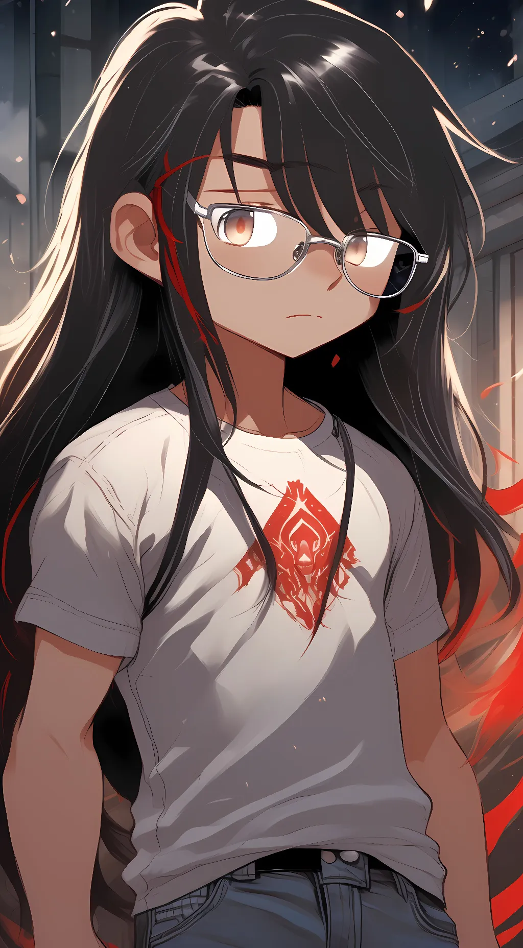 ai character: Shadow Akuma background