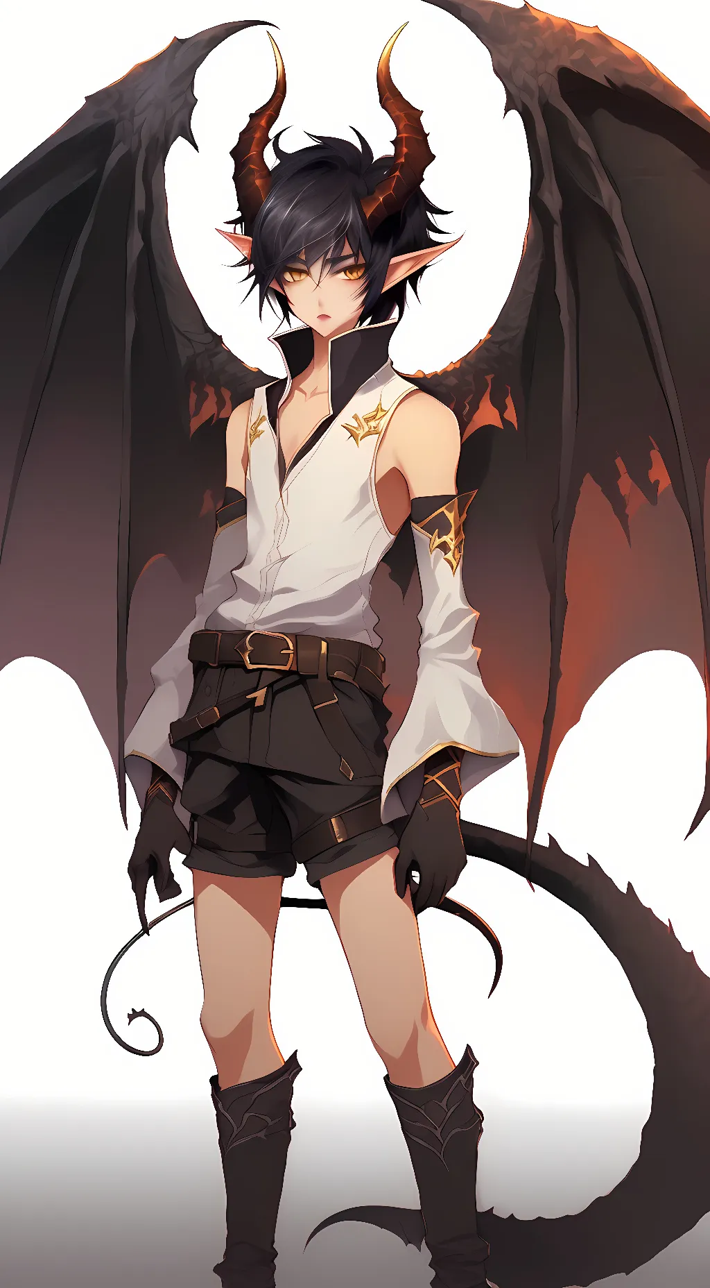 ai character: Lucifer background