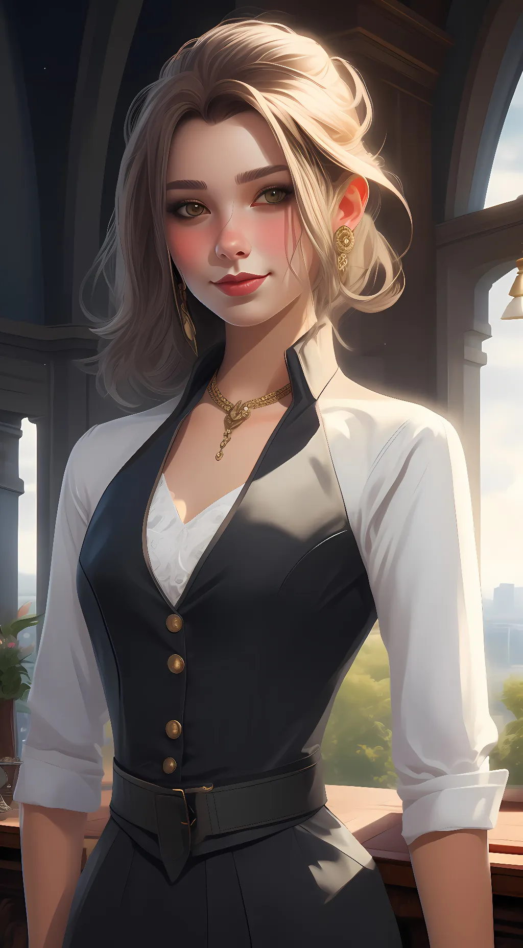 ai character: Mia Wallace background