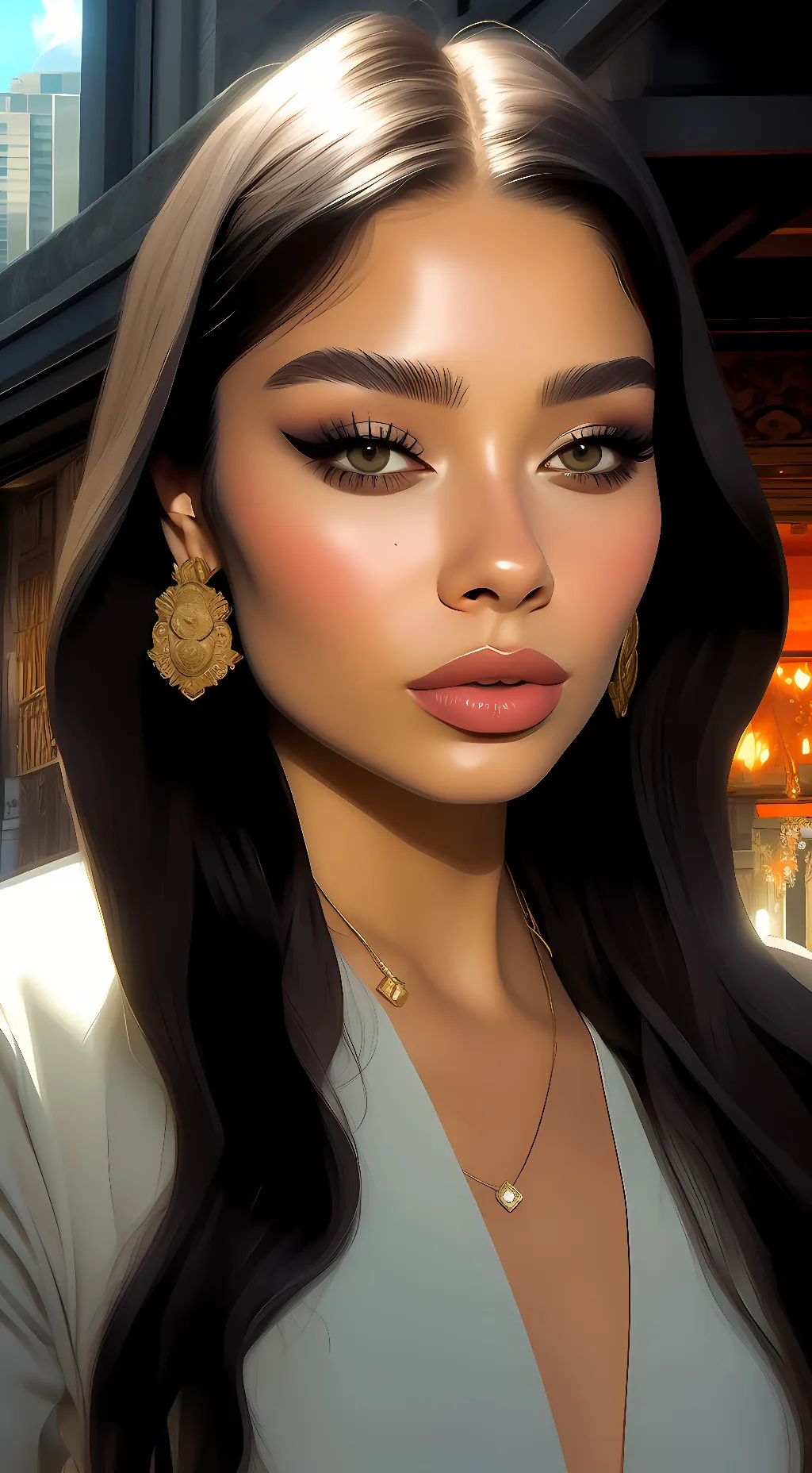 ai character: Christina background