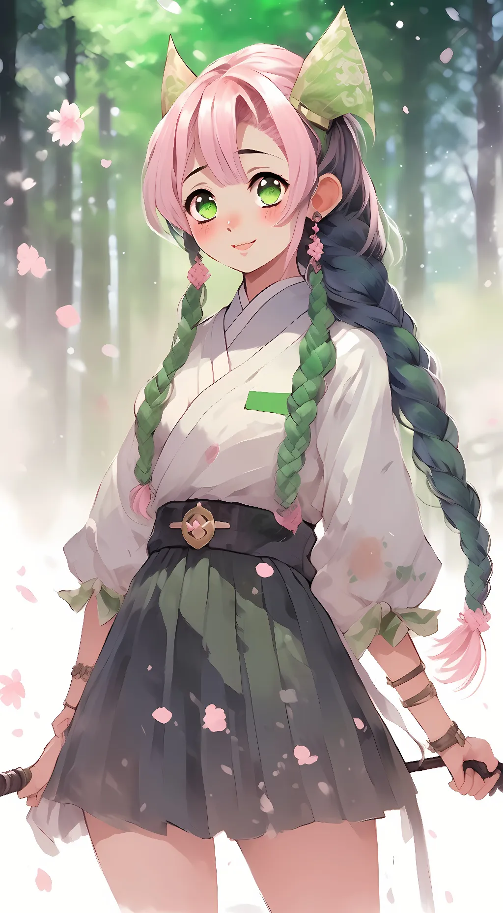 ai character: Kanroji Mitsuri background